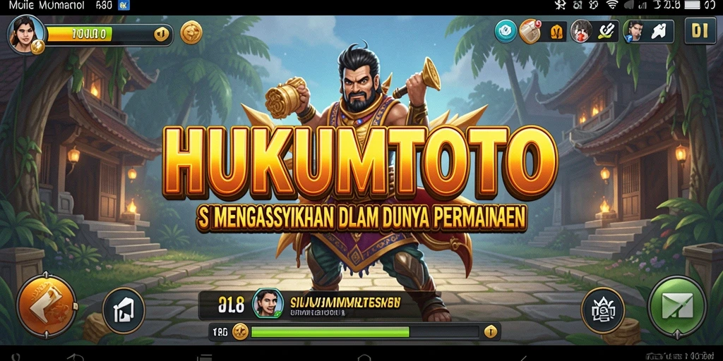 Screenshot utama HUKUMTOTO menampilkan pengalaman gameplay Simulation yang seru.