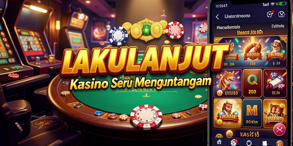 Tampilan gameplay LAKULANJUT yang menarik dan interaktif.