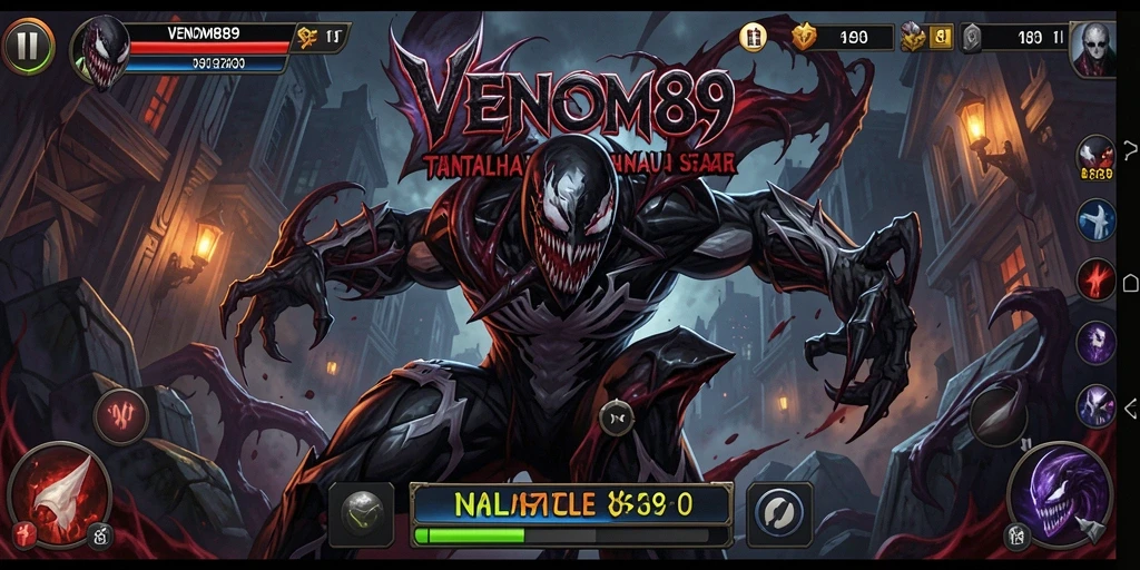 Tampilan gameplay menarik dalam VENOM889 dengan tantangan Puzzle seru.